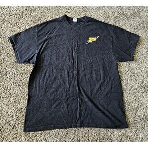 Purdue Shirt Mens 2XL College Football T-Shirt Gildan 2XL Adult XXL Black